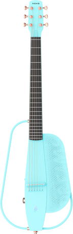ENYA NEXG 2 Deluxe Blue – smart gitara travel z looperem, ekranem dotykowym i systemem ES3