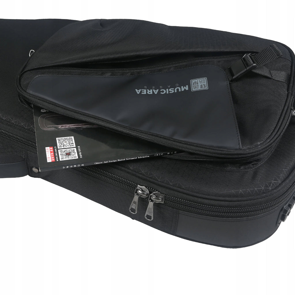 Music Area TANG30-EG-BLK premium pokrowiec na gitarę elektryczną z 30 mm