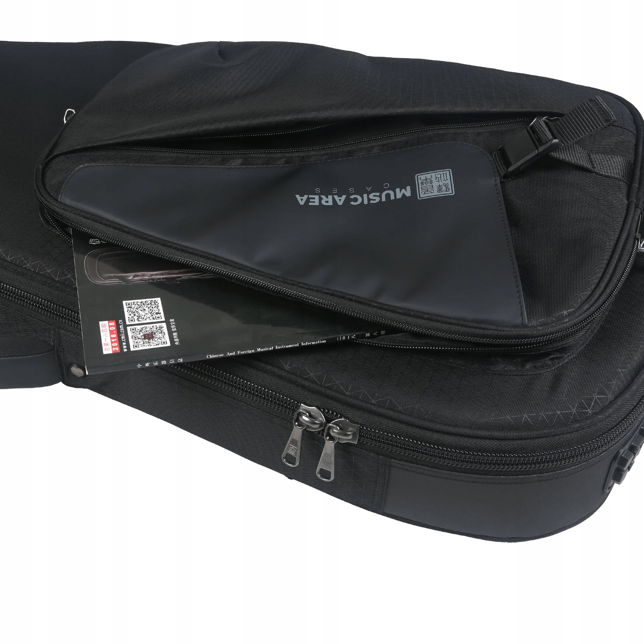 Music Area TANG30-EG-BLK premium pokrowiec na gitarę elektryczną z 30 mm