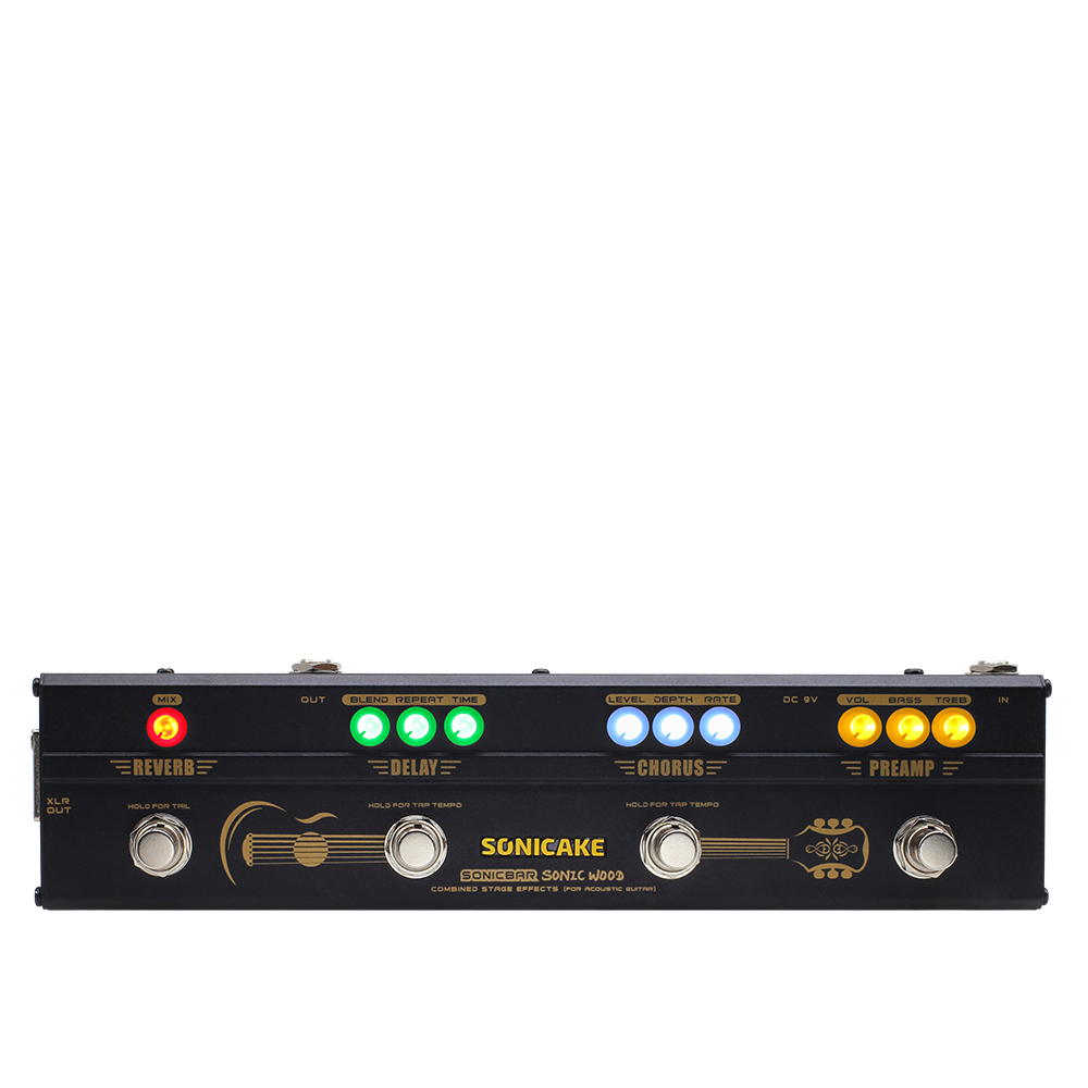 SONICAKE Rockstage QCE-10 multiefekt gitarowy distortion chorus delay reverb