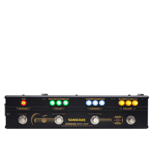 SONICAKE Rockstage QCE-10 multiefekt gitarowy distortion chorus delay reverb