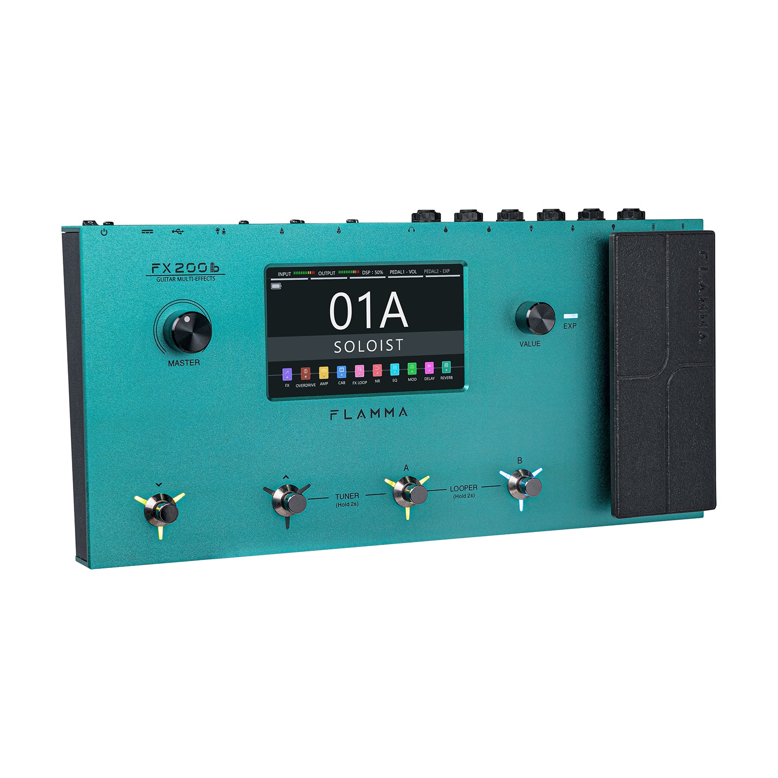 FLAMMA FX200b - multiefekt gitarowy