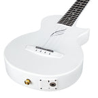ENYA NOVA UE PRO White - elektroakustyczne ukulele tenorowe z włókna węglowego i systemem AcousticPlus