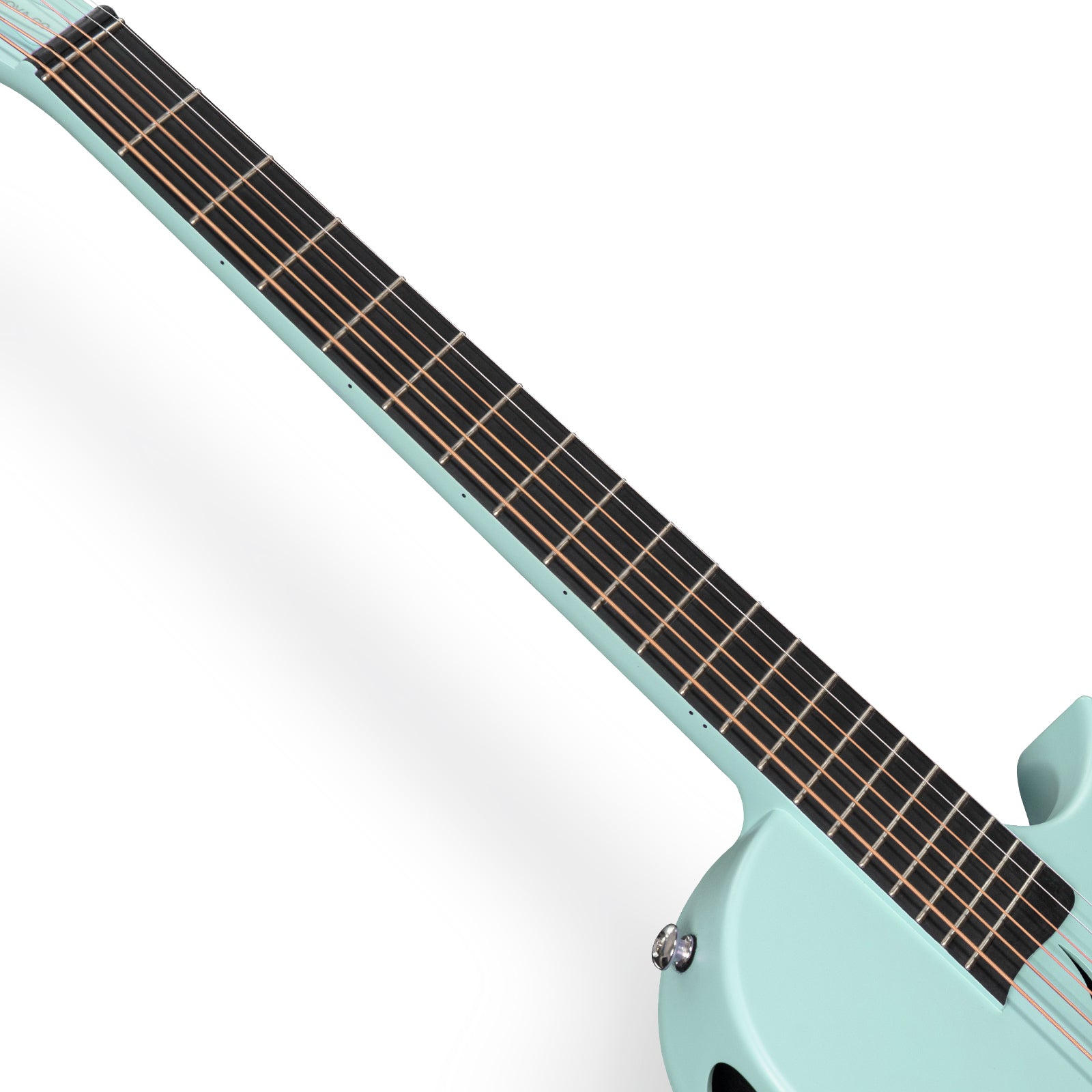 ENYA NOVA GO Blue gitara akustyczna włókno węglowe podróżna zestaw