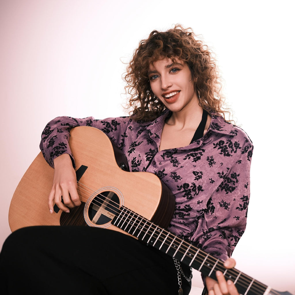 ENYA EGA-X1 PRO MAX Natural gitara akustyczna HPL z litym topem zestaw