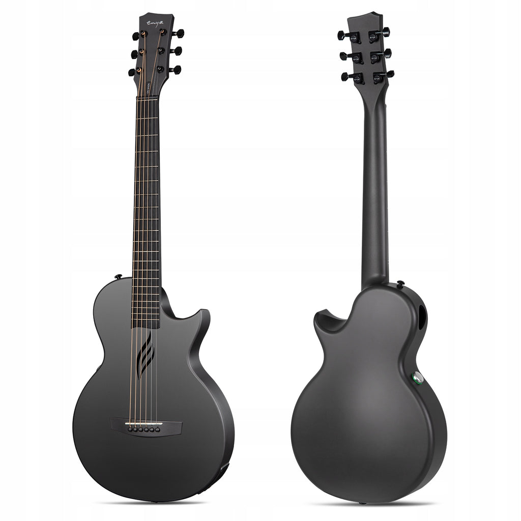ENYA NOVA GO/SP1 Black gitara elektroakustyczna karbon podróżna z efektami