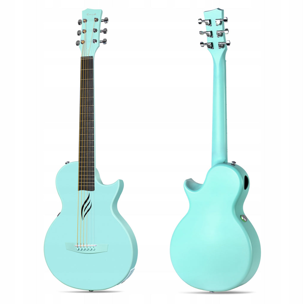 Gitara Elektroakustyczna Karbon Podróżna z efektami ENYA NOVA GO/SP1 Blue