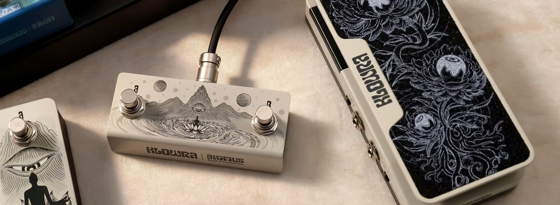 Klowra Animus Dual Footswitch - pasywny podwójny footswitch momentary
