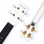 ENYA NOVA U MINI - White Ukulele sopranowe włókno węglowe zestaw