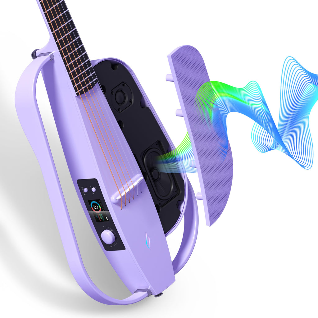ENYA NEXG SE Purple - gitara elektro-akustyczna smart