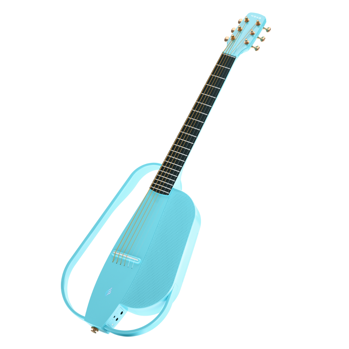 ENYA NEXG 2 Deluxe Blue – smart gitara travel z looperem, ekranem dotykowym i systemem ES3