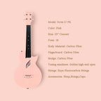 ENYA NOVA U - Pink Ukulele koncertowe włókno węglowe zestaw