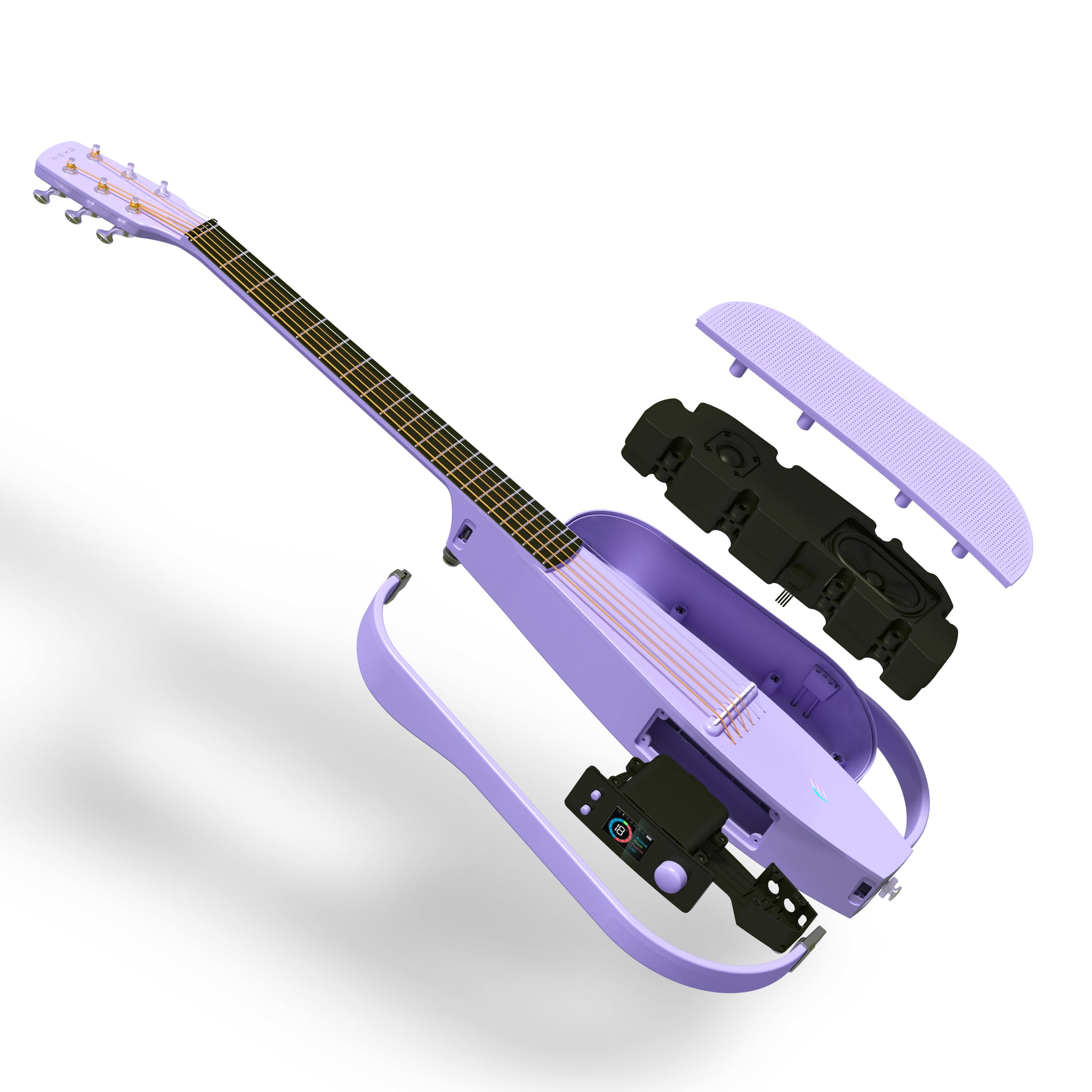 ENYA NEXG SE Purple - gitara elektro-akustyczna smart