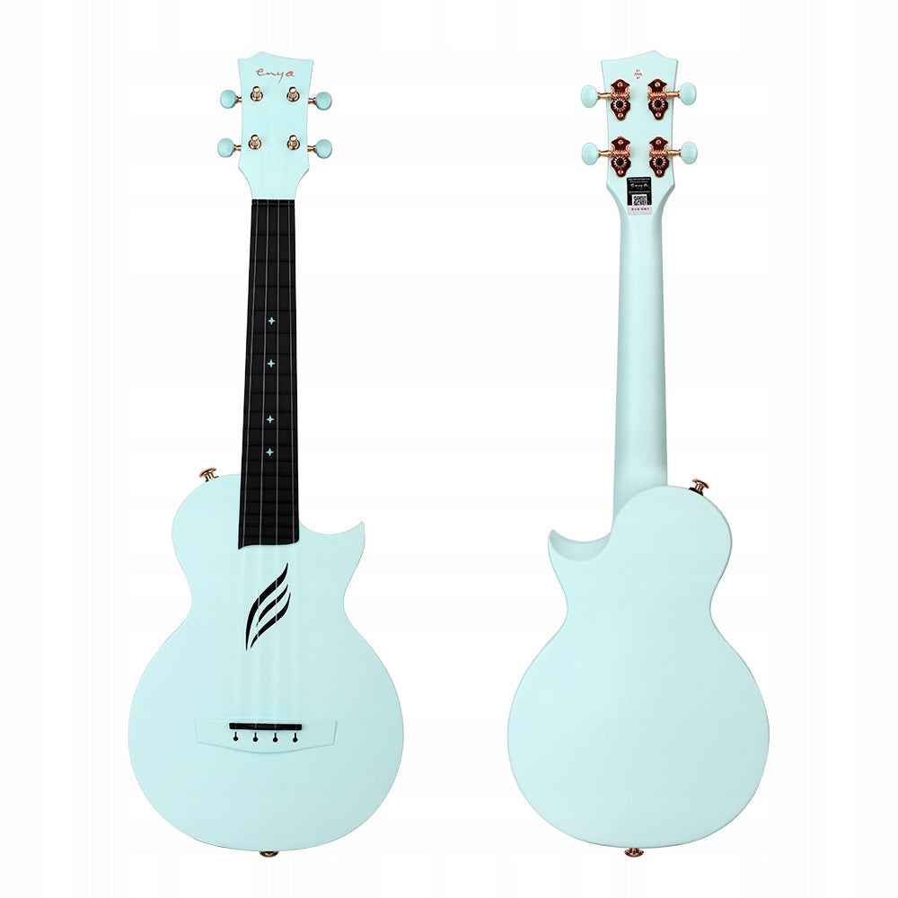 ENYA NOVA U - Blue Ukulele koncertowe włókno węglowe zestaw