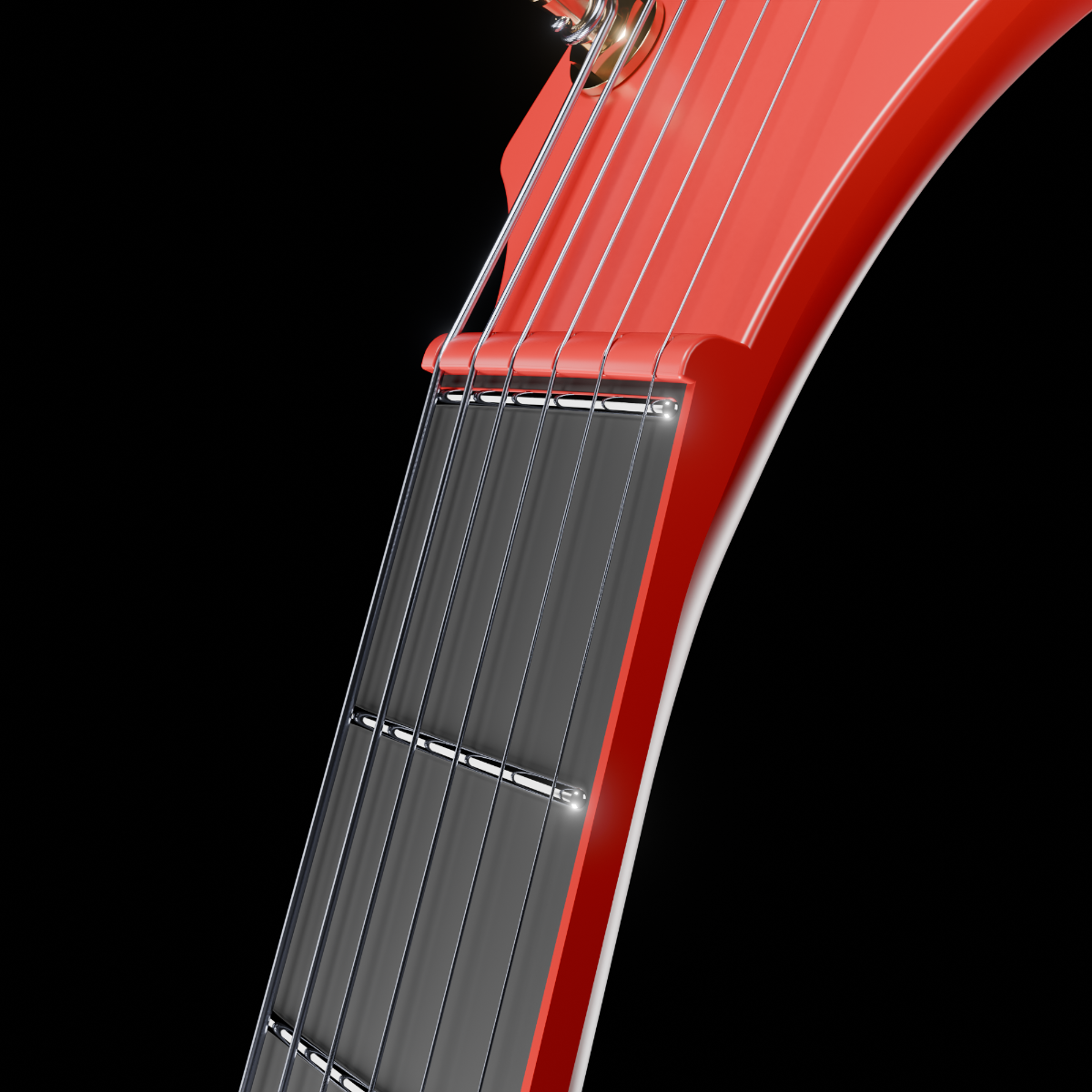 ENYA Inspire Pro SD – Red  gitara elektryczna karbon smart z efektami