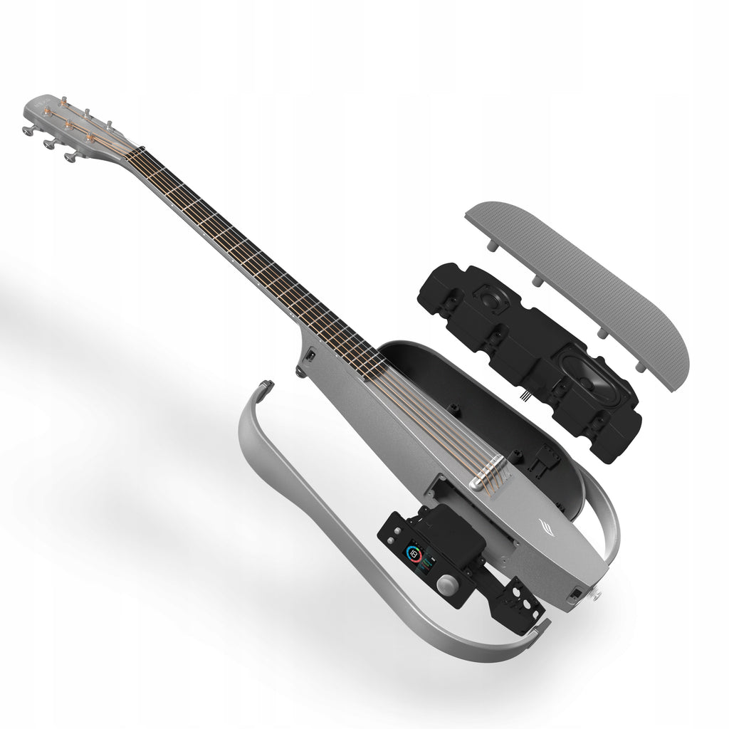 ENYA NEXG SE Grey gitara elektroakustyczna karbon z efektami i głośnikiem