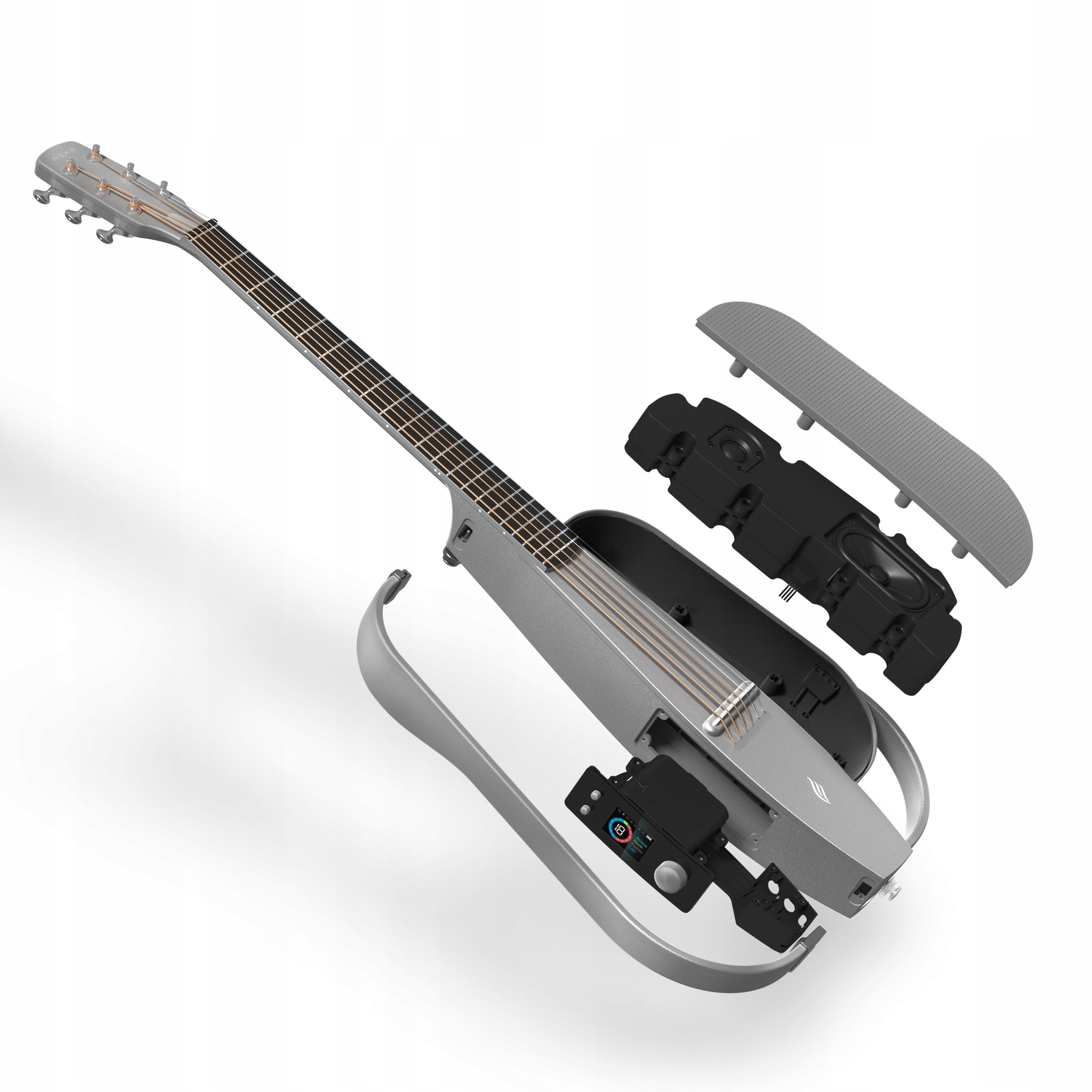 ENYA NEXG SE Grey gitara elektroakustyczna karbon z efektami i głośnikiem