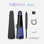 ENYA NEXG2 Purple Basic - smart gitara travel z looperem, ekranem dotykowym i systemem ES3