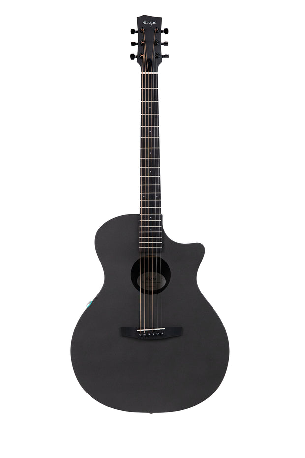 ENYA EGA-X0/SP1.EQ Black gitara elektroakustyczna HPL z efektami Zestaw