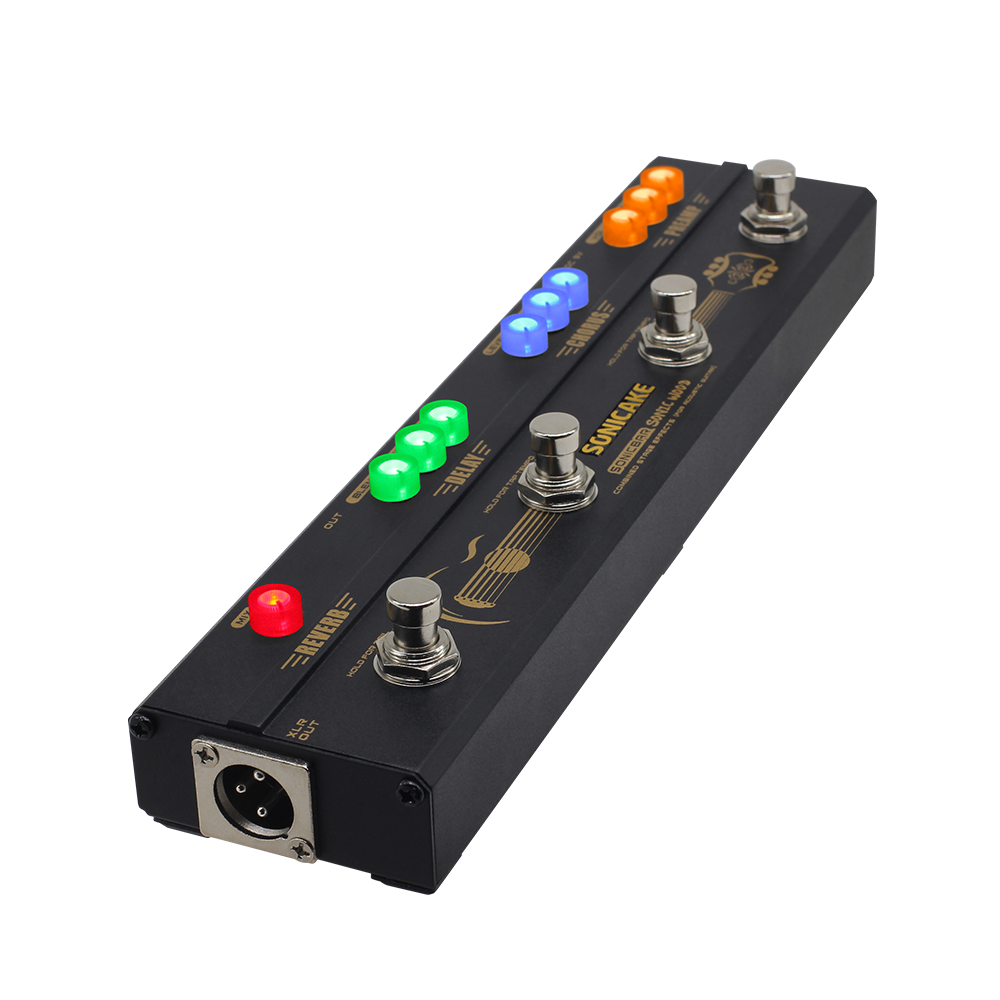 SONICAKE Rockstage QCE-10 multiefekt gitarowy distortion chorus delay reverb