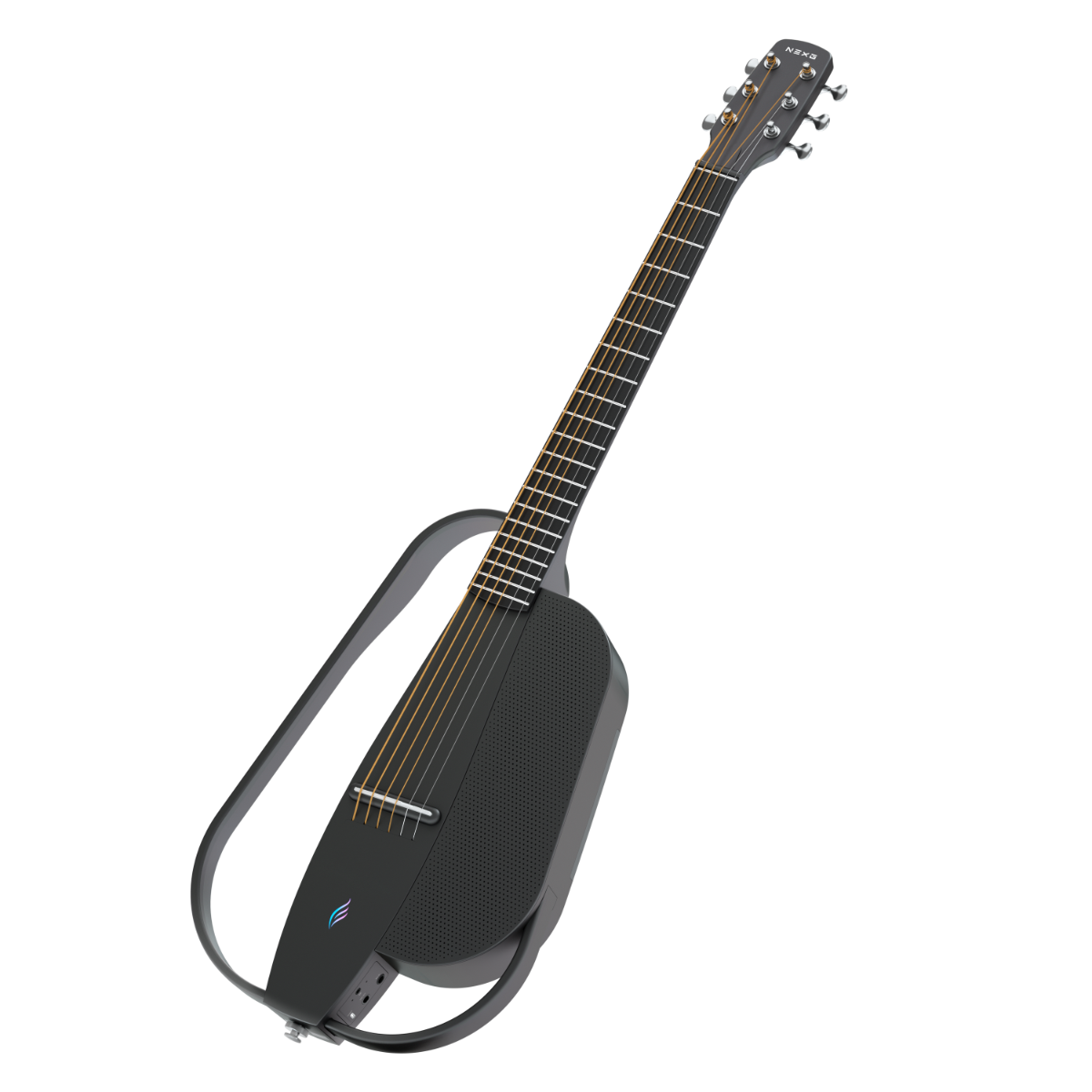 ENYA NEXG2 Delux Black - smart gitara travel z looperem, ekranem dotykowym i systemem ES3