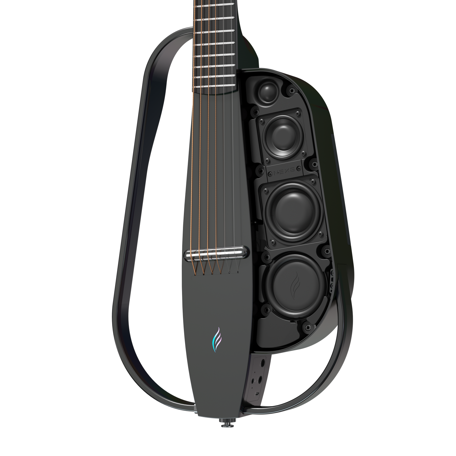 ENYA NEXG2 Delux Black - smart gitara travel z looperem, ekranem dotykowym i systemem ES3