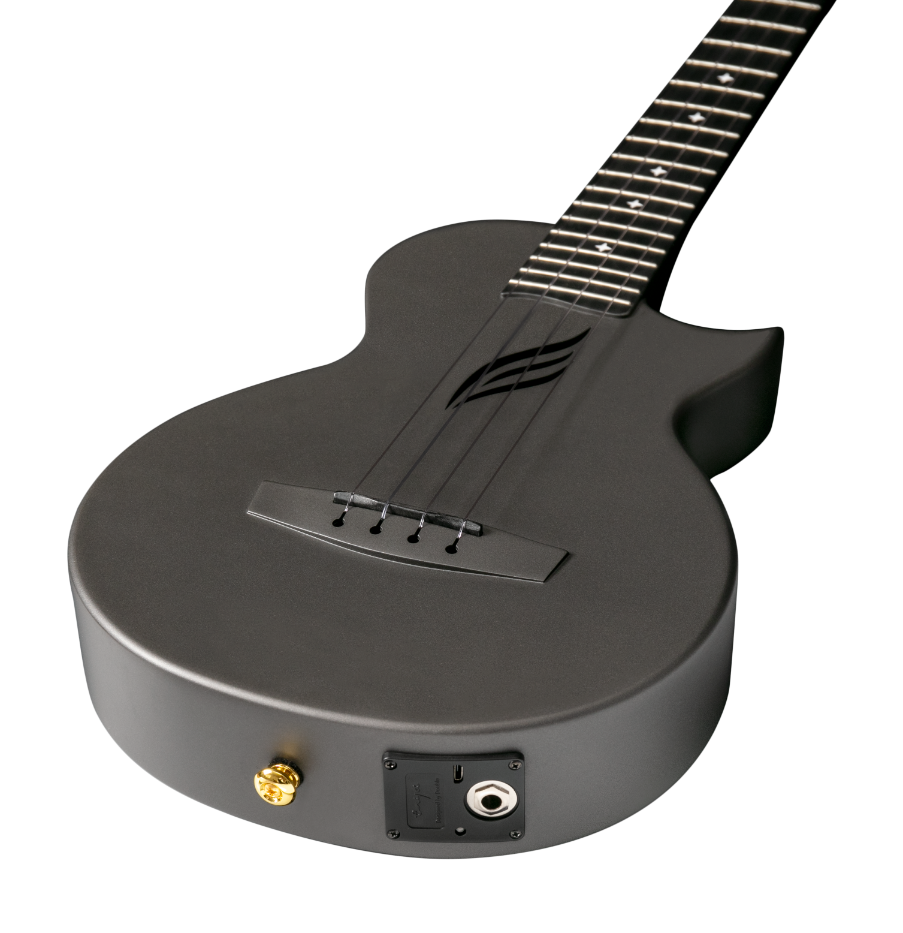 ENYA NOVA UE Pro Black – elektroakustyczne ukulele tenorowe z włókna węglowego i systemem AcousticPlus