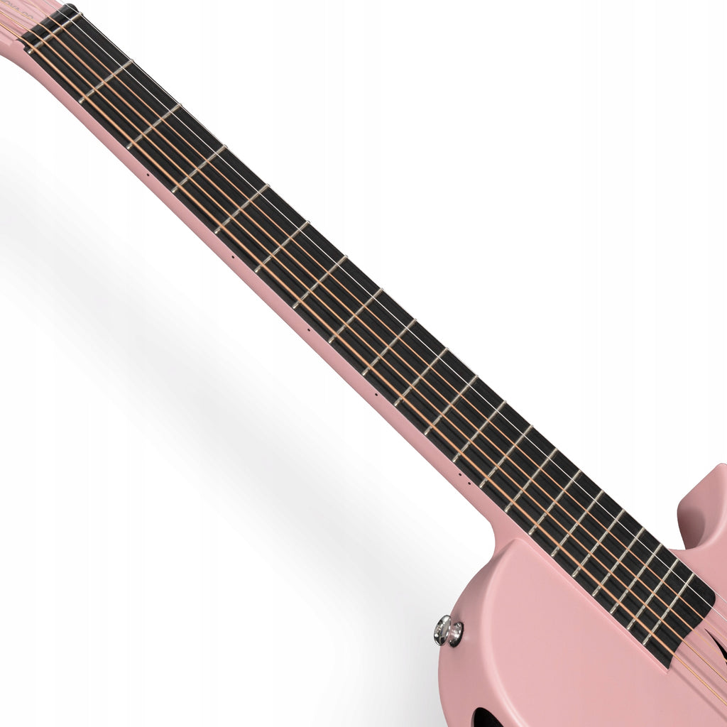 Gitara Elektroakustyczna Karbon Podróżna z efektami ENYA NOVA GO/SP1 Pink