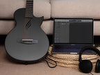 ENYA NOVA GO/SP1 Black gitara elektroakustyczna karbon podróżna z efektami