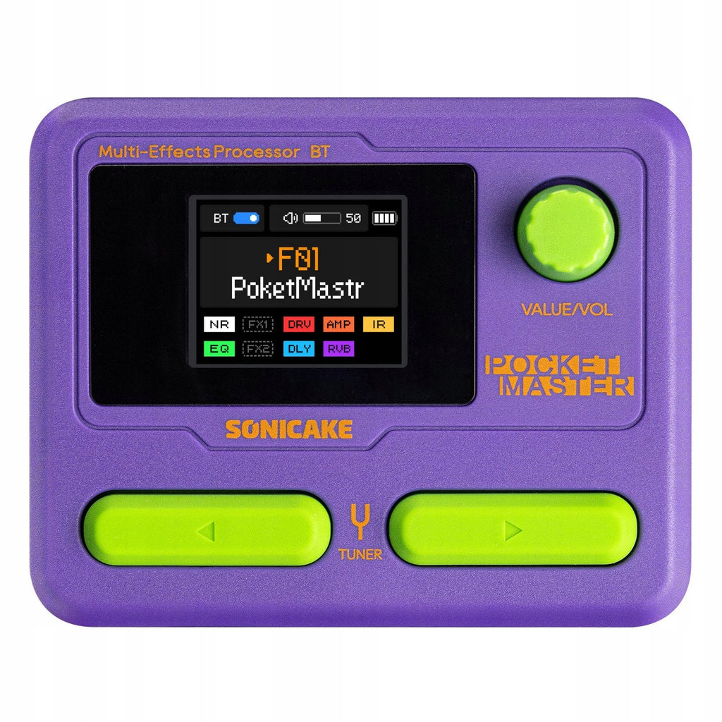 SONICAKE Pocket Master multiefekt procesor efekt gitarowy basowy modeler