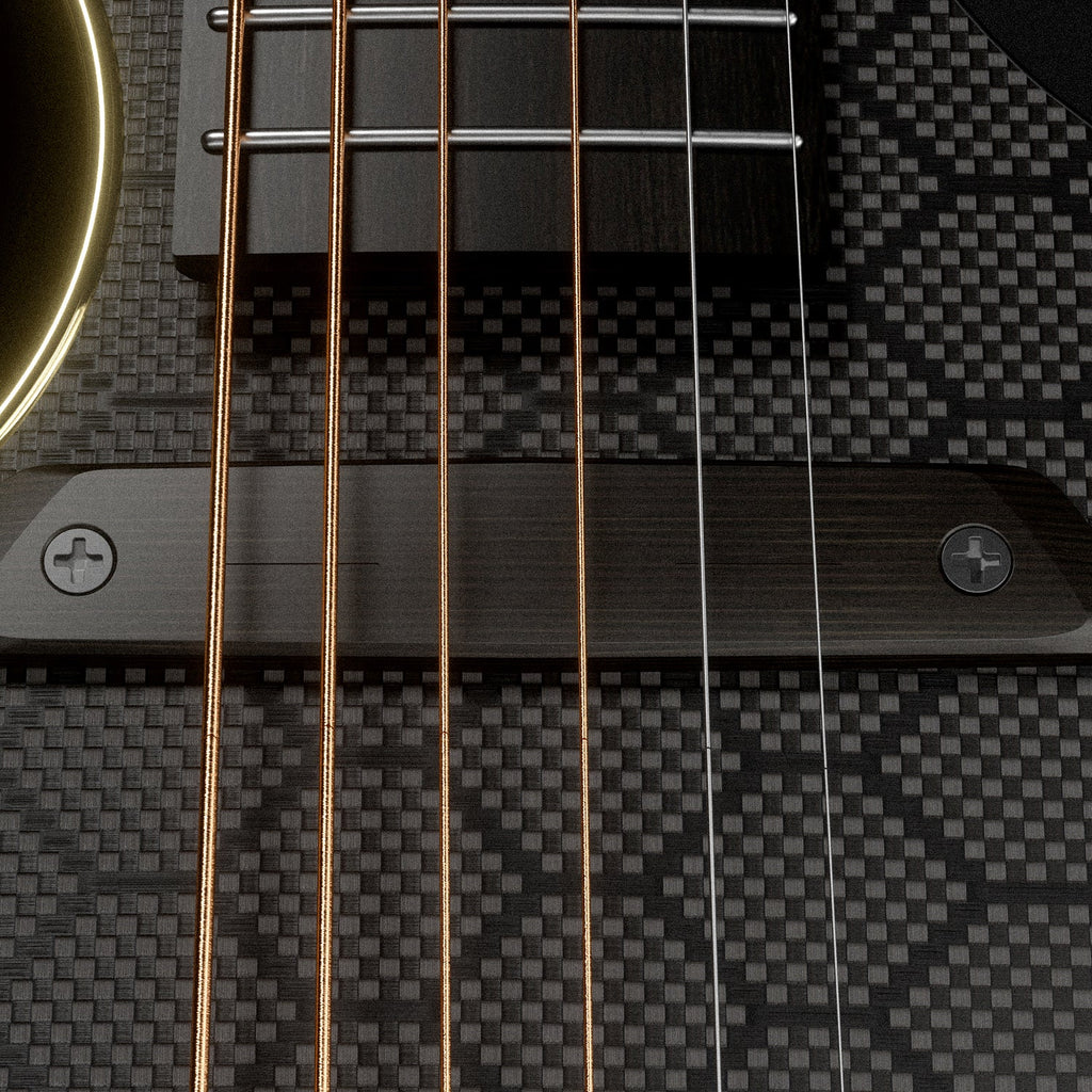 Enya X4 Pro Black Hole Luca Stricagnoli Signature gitara elektroakustyczna carbon fiber 41”