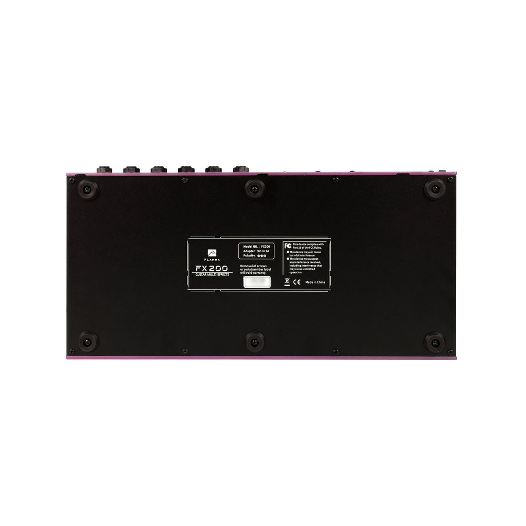 FLAMMA FX200 Pink procesor gitarowy, multiefekt IR i looper