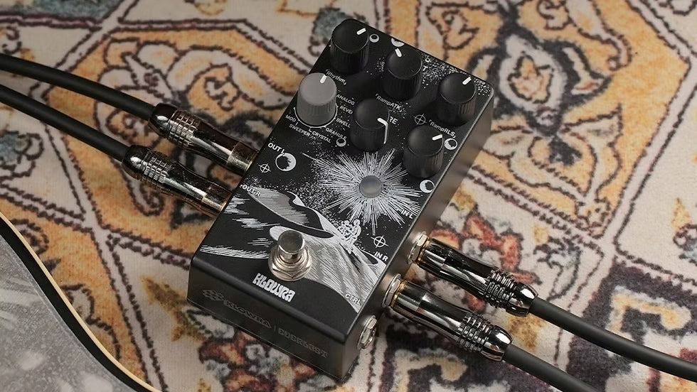 Klowra Everlast Delay stereofoniczny efekt delay z 9 typami opóźnienia