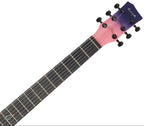 ENYA NOVA GO SONIC - Purple gitara elektryczna karbon inteligentna zestaw