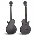 ENYA NOVA GO Black gitara akustyczna włókno węglowe podróżna zestaw