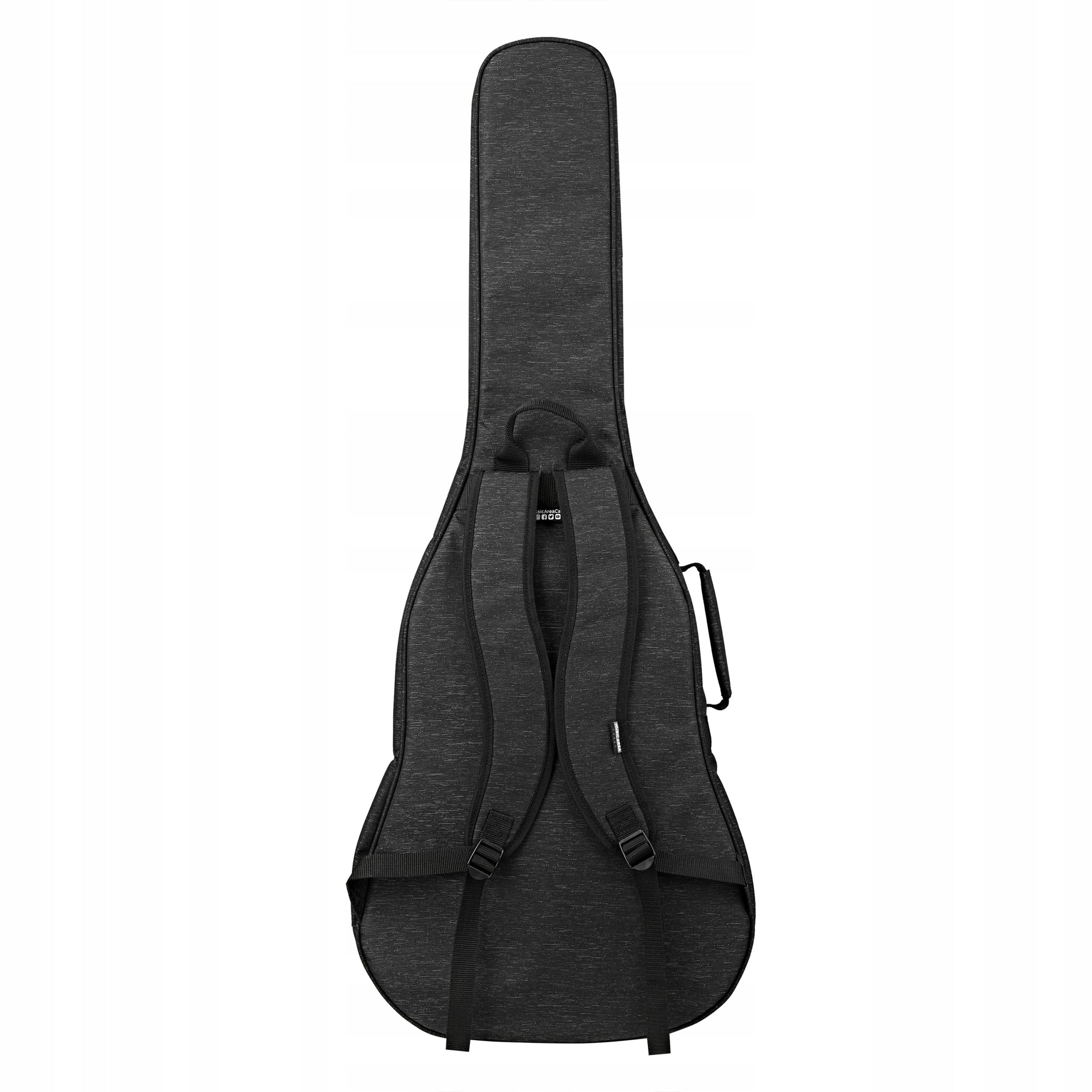 Music Area RB10-DA-BLK pokrowiec na gitarę akustyczną z 10 mm