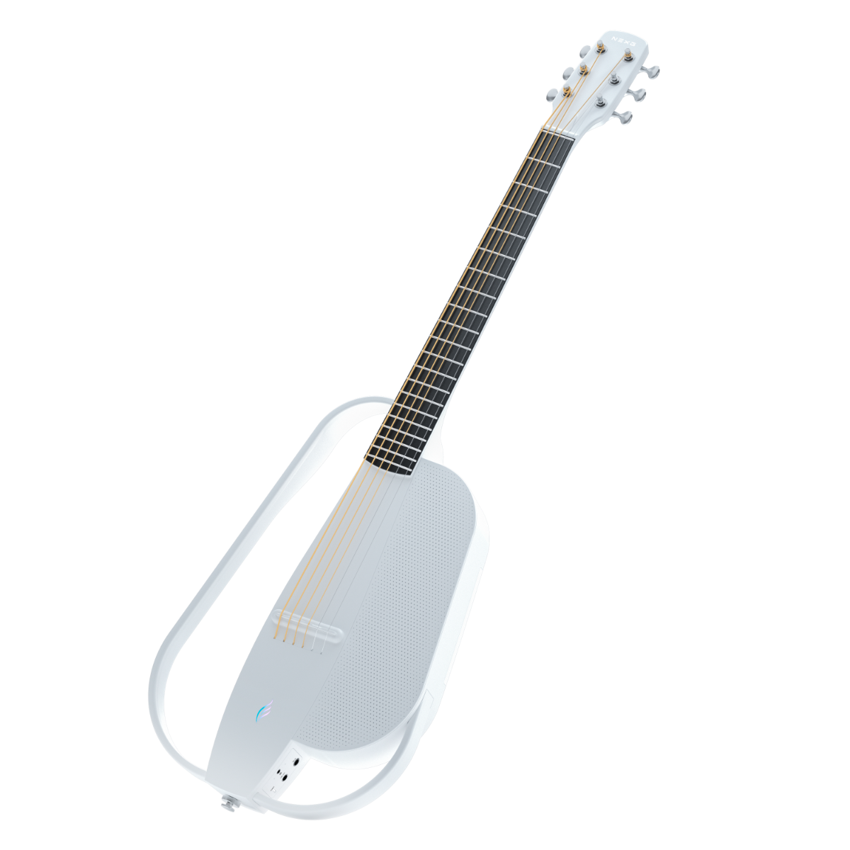ENYA NEXG2 Delux White - smart gitara travel z looperem, ekranem dotykowym i systemem ES3
