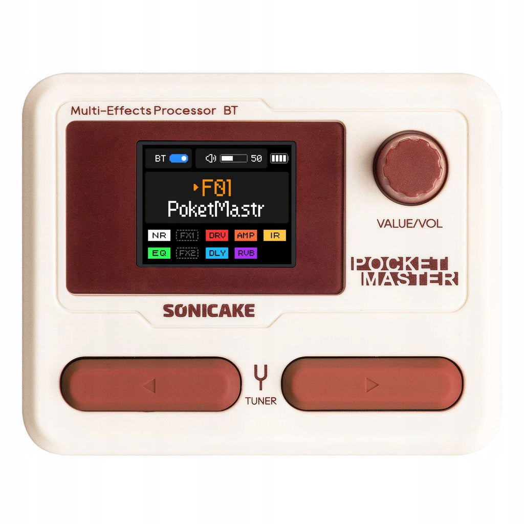 SONICAKE Pocket Master QME-10WH multiefekt procesor efekt gitarowy basowy