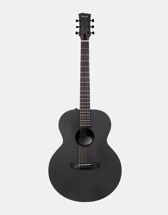 ENYA EA-X0/SP1.EQ Black gitara elektroakustyczna HPL z efektami Zestaw