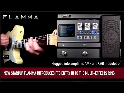 FLAMMA FX100 - multiefekt gitarowy