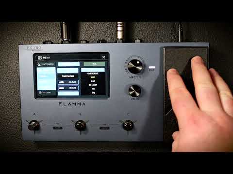 FLAMMA FX150 Blue - multiefekt gitarowy
