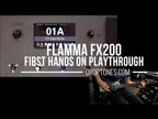 FLAMMA FX200 Blue procesor gitarowy, multiefekt IR i looper