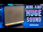 SONICAKE Ampcube QAM-20 wzmacniacz gitarowy 10W Bluetooth efekty