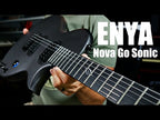 ENYA NOVA GO SONIC - Purple gitara elektryczna karbon inteligentna zestaw