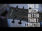 ENYA NOVA GO/SP1 Black gitara elektroakustyczna karbon podróżna z efektami